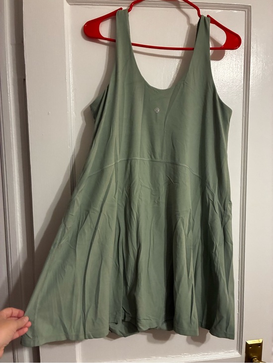 lululemon athletica Dresses & Skirts - lululemon athletica Align Sage Green Swing Tank Dress - 16
